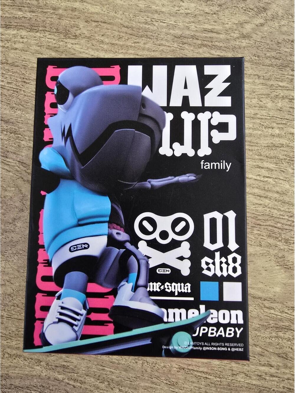 MIGHTY JAXX Wazzbone Squad Black Label Mini LAMTOYS Figure Art Toy Unopened
